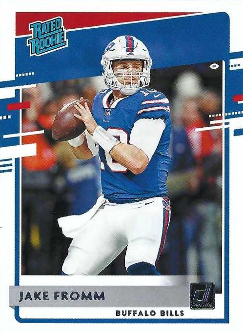Jake Fromm #305 Buffalo Bills | 2020 Panini Donruss | NFL Football