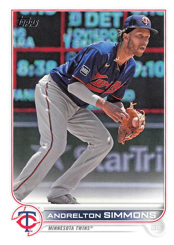 Andrelton Simmons #306 Minnesota Twins | 2022 Topps
