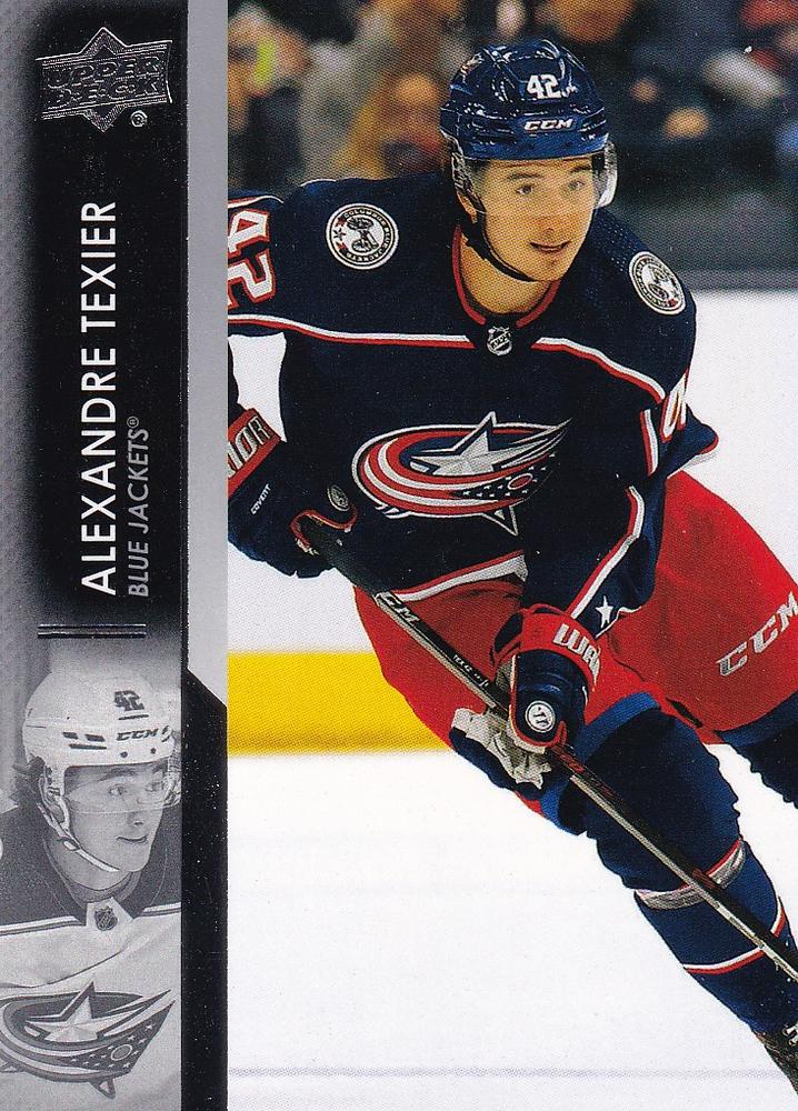 Alexandre Texier #306 Columbus Blue Jackets | 2021-22 Upper Deck