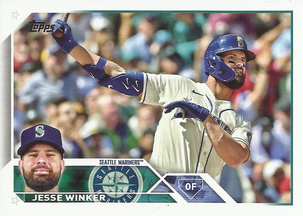 Jesse Winker #306 Seattle Mariners | 2023 Topps