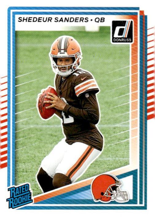 Shedeur Sanders #306 Cleveland Browns | 2025 Donruss | NFL Football