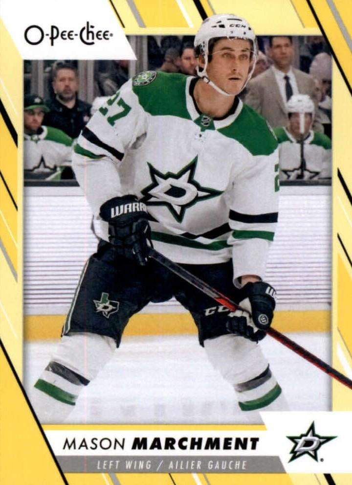 Mason Marchment #307 Dallas Stars | 2023-24 O-Pee-Chee Yellow Border