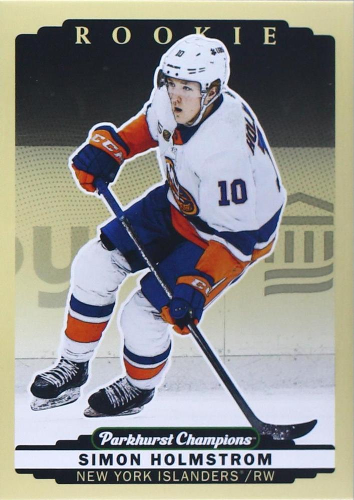 Simon Holmstrom #307 New York Islanders | 2022-23 Parkhurst Champions