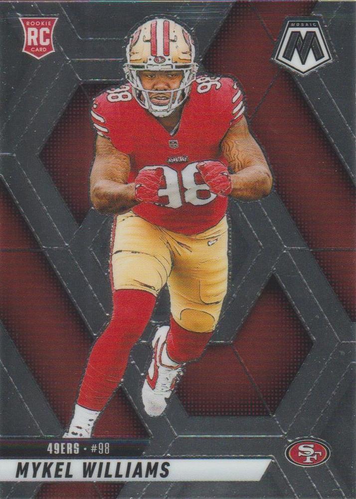 Mykel Williams #307 San Francisco 49ers | 2025 Panini Mosaic | NFL Football