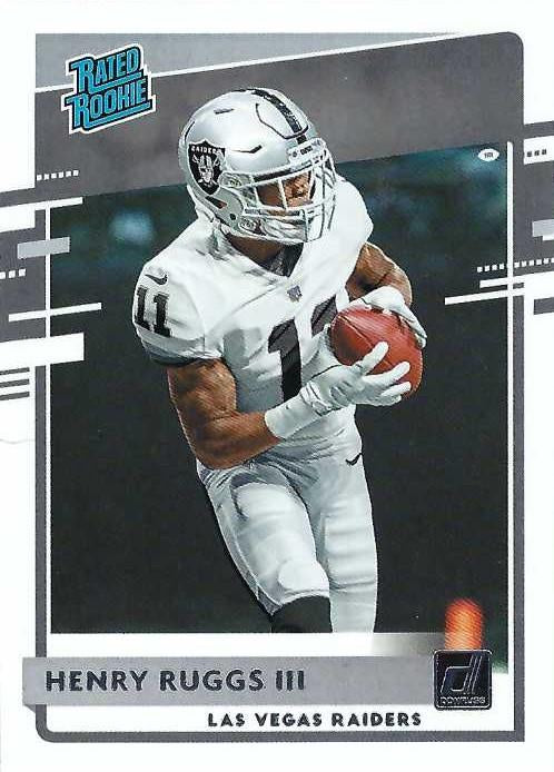 Henry Ruggs III #308 Las Vegas Raiders | 2020 Panini Donruss | NFL Football