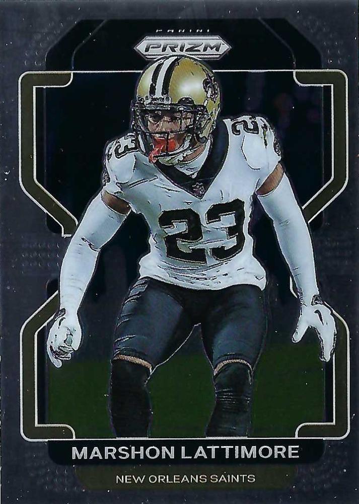 Marshon Lattimore #308 New Orleans Saints | 2021 Panini Prizm | NFL Football