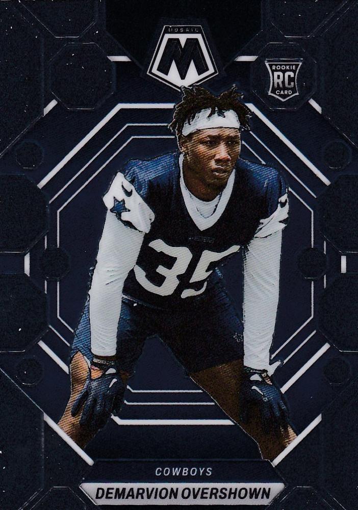 Demarvion Overshown #308 Dallas Cowboys | 2023 Panini Mosaic | NFL Football
