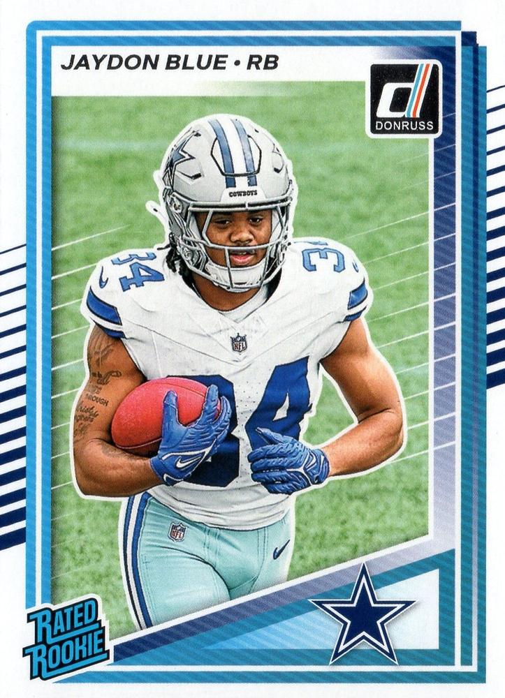 Jaydon Blue #308 Dallas Cowboys | 2025 Donruss | NFL Football