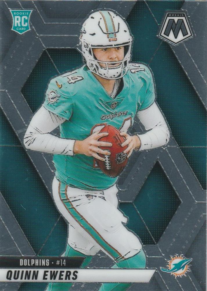 Quinn Ewers #308 Miami Dolphins | 2025 Panini Mosaic | NFL Football