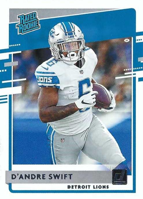 D'Andre Swift #309 Detroit Lions | 2020 Panini Donruss | NFL Football