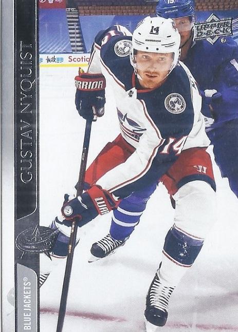 Gustav Nyquist #309 Columbus Blue Jackets | 2020-21 Upper Deck