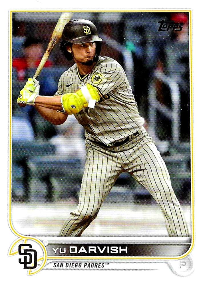 Yu Darvish #309 San Diego Padres (Batting) | 2022 Topps