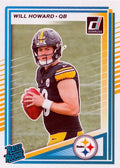 Will Howard #309 Pittsburgh Steelers | 2025 Donruss | NFL Football
