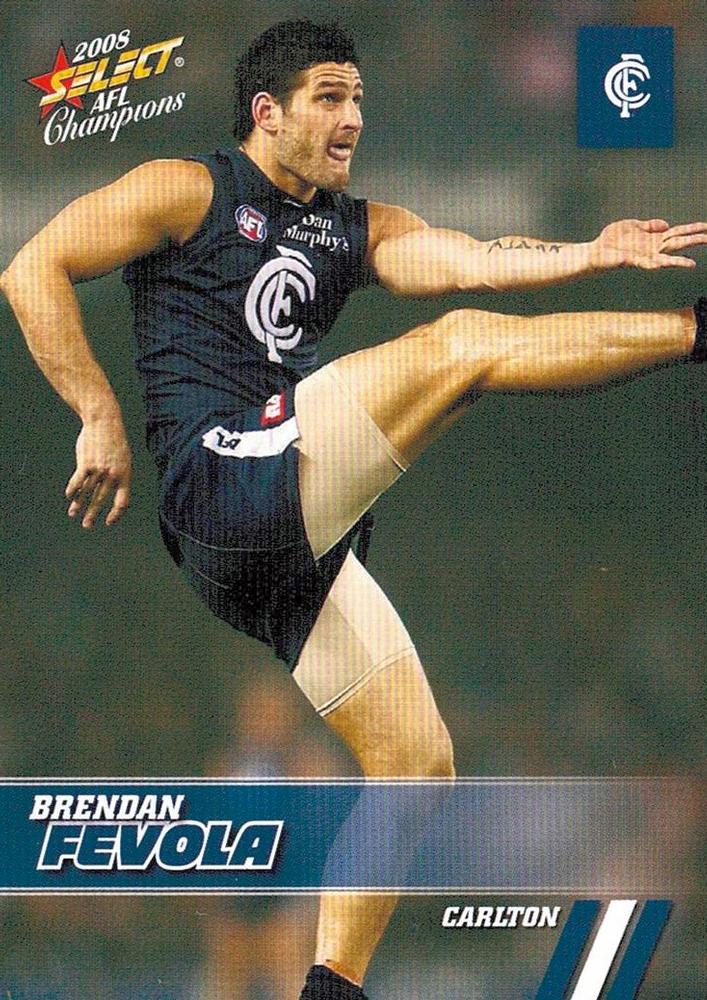 Brendan Fevola #30 Carlton Blues | 2008 Select AFL Champions