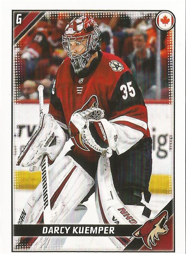 Darcy Kuemper #30 Arizona Coyotes | 2019-20 Topps NHL Sticker Collection