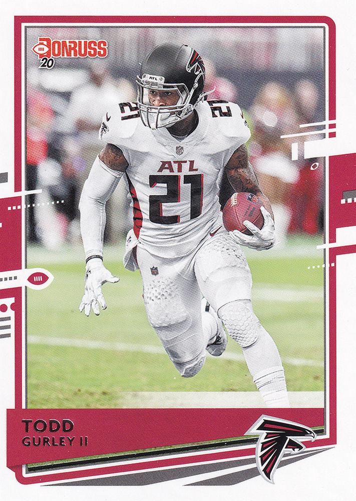 Todd Gurley II #30 Atlanta Falcons | 2020 Panini Donruss | NFL Football
