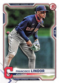 Francisco Lindor #30 Cleveland Indians | 2021 Bowman
