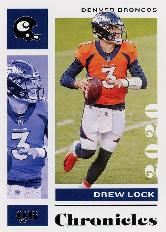 Drew Lock #30 Denver Broncos | 2020 Panini Chronicles |  | NFL Football