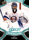 Ilya Sorokin #30 New York Islanders | 2021-22 Upper Deck MVP Ice Battles