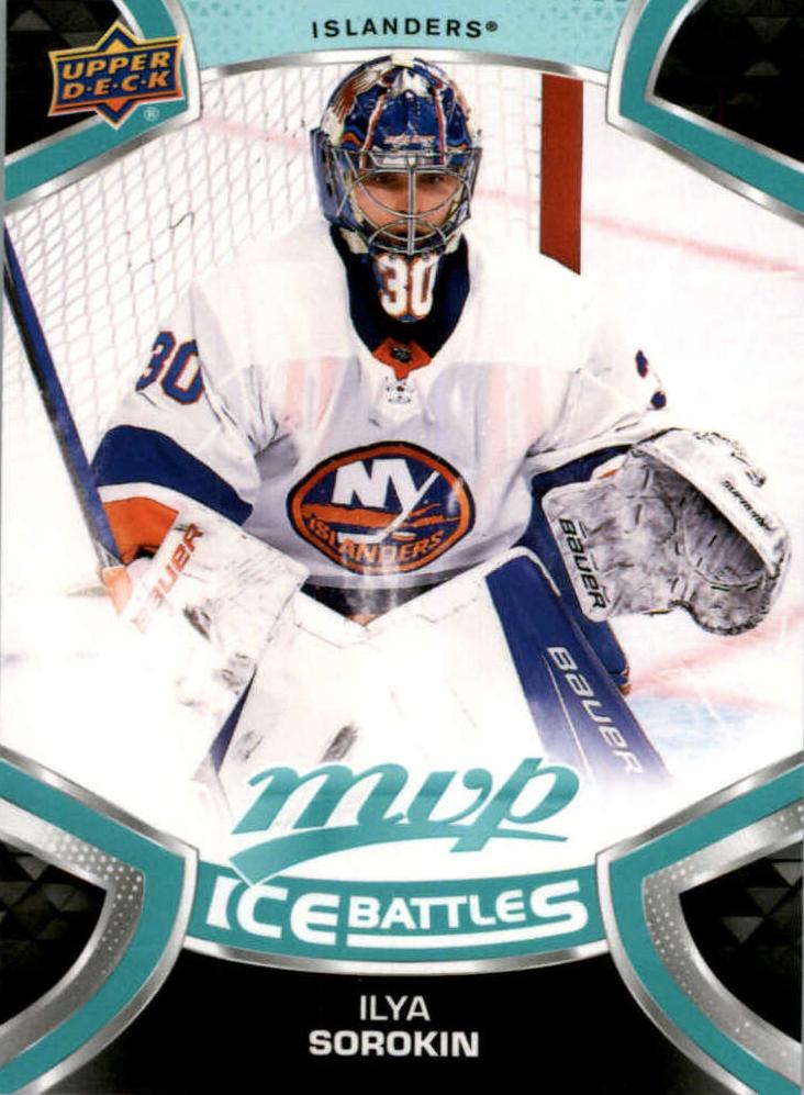 Ilya Sorokin #30 New York Islanders | 2021-22 Upper Deck MVP Ice Battles