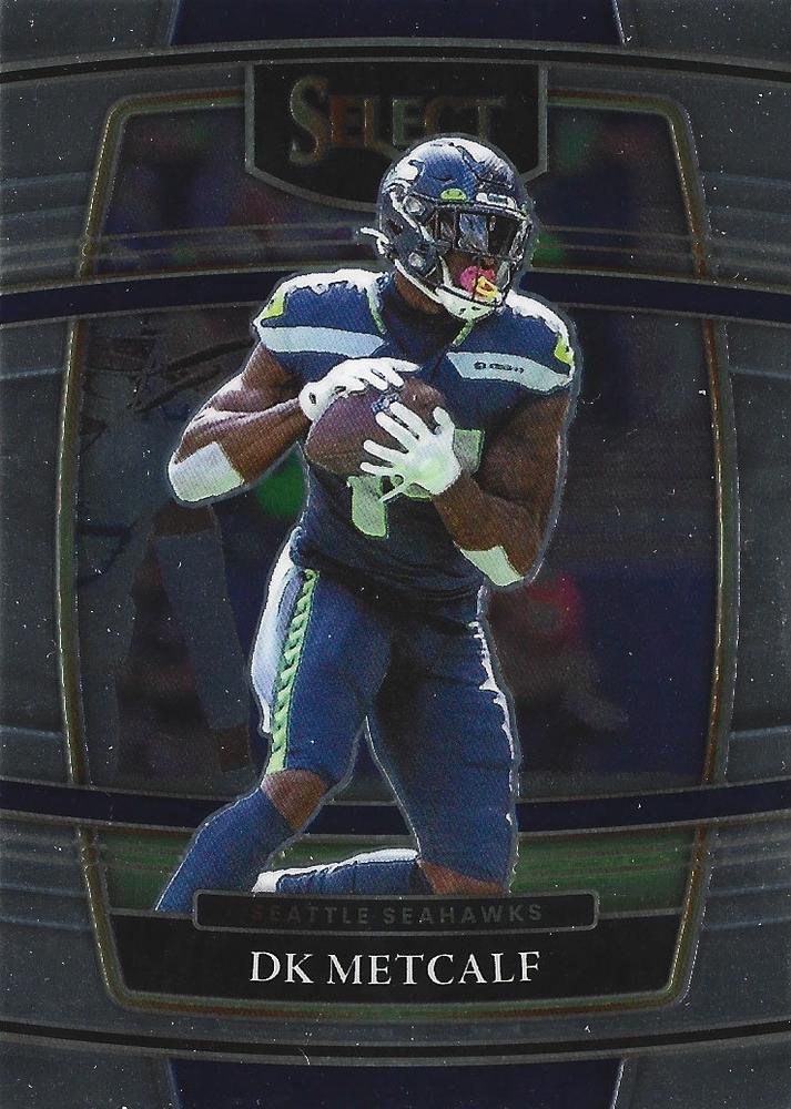 DK Metcalf #30 Seattle Seahawks | 2021 Panini Select |  | NFL Football