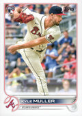 Kyle Muller #30 Atlanta Braves (Factory set, Large RC logo) | 2022 Topps