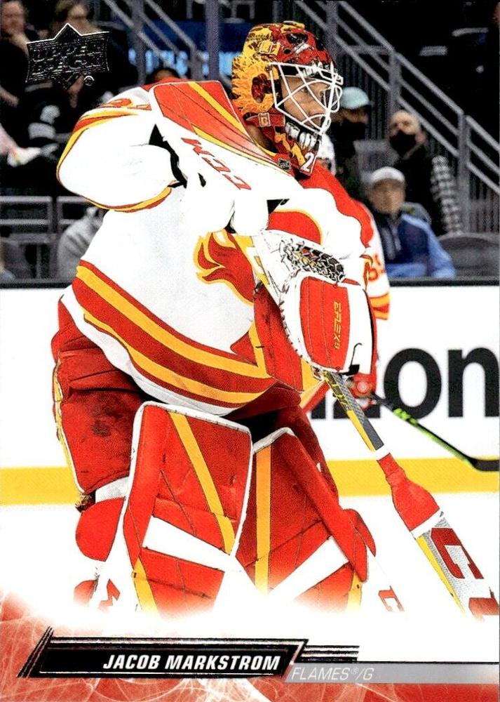 Jacob Markstrom #30 Calgary Flames | 2022-23 Upper Deck