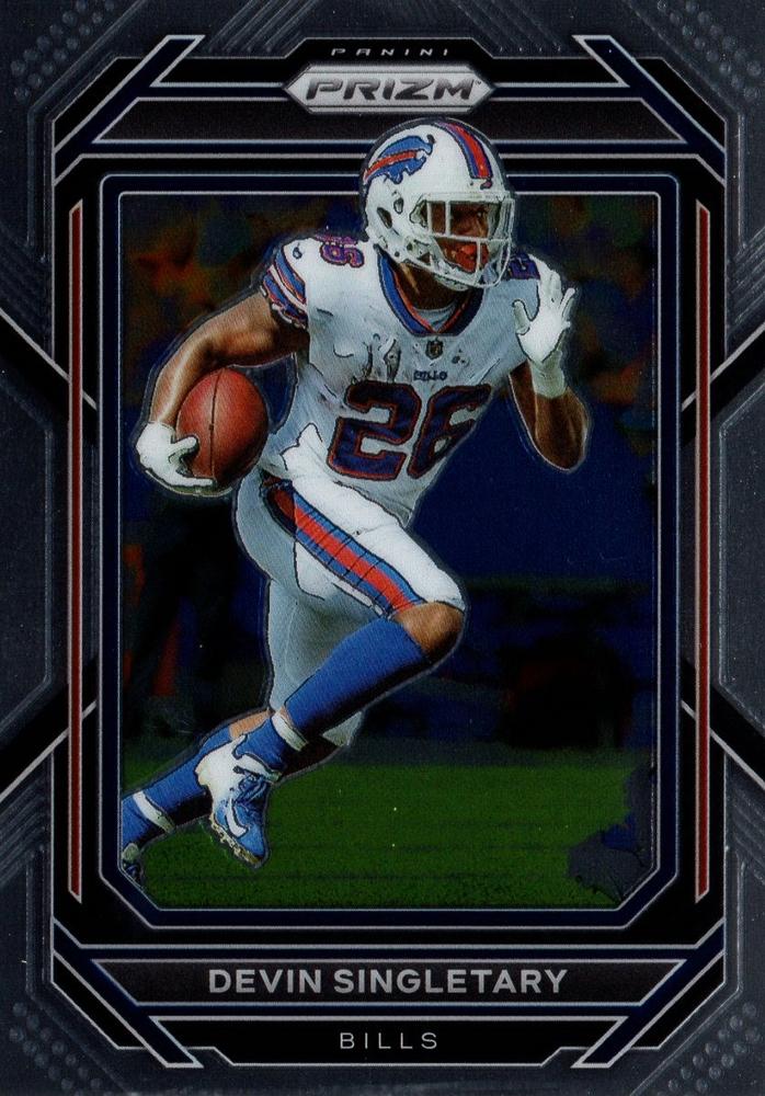 Devin Singletary #30 Buffalo Bills | 2022 Panini Prizm | NFL Football