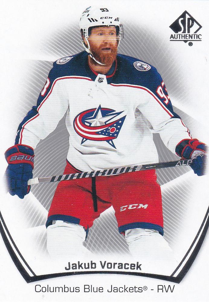 Jakub Voracek #30 Columbus Blue Jackets | 2021-22 SP Authentic