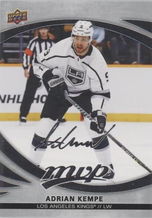 Adrian Kempe #30 Los Angeles Kings | 2023-24 Upper Deck MVP Silver Script