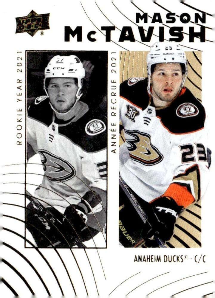 Mason McTavish #30 Anaheim Ducks | 2024-25 Upper Deck Tim Hortons Retrospective Rookies
