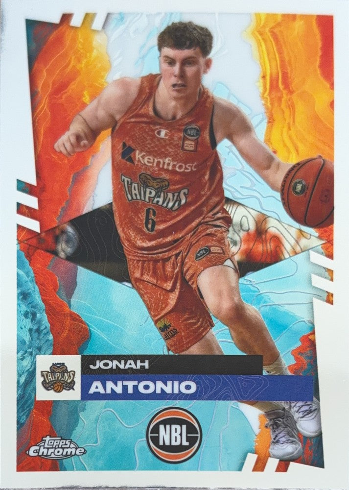 Jonah Antonio #30 Cairns Taipans | 2024-25 Topps Chrome NBL (front)