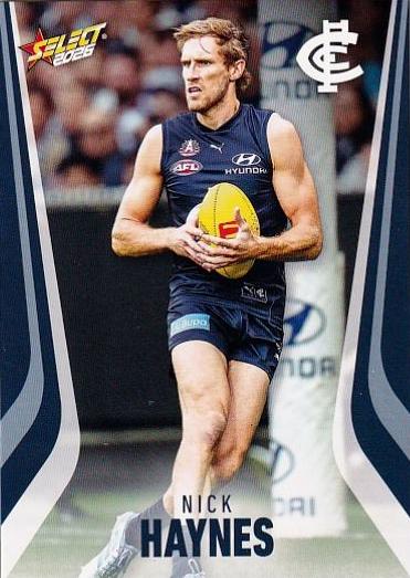 Nick Haynes #30 Carlton Blues | 2026 Select AFL Footy Stars