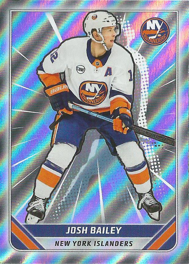 Josh Bailey FOIL #310 New York Islanders | 2019-20 Topps NHL Sticker Collection