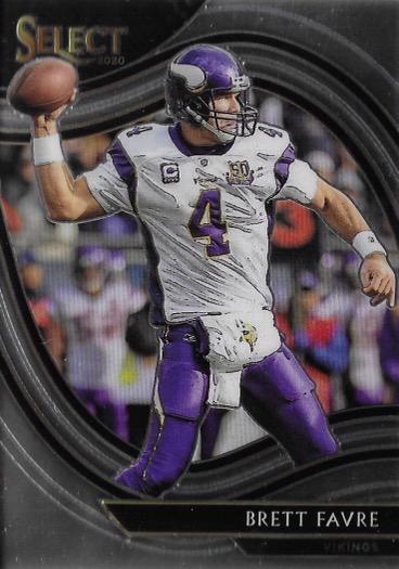 Brett Favre #310 Minnesota Vikings | 2020 Panini Select |  | NFL Football