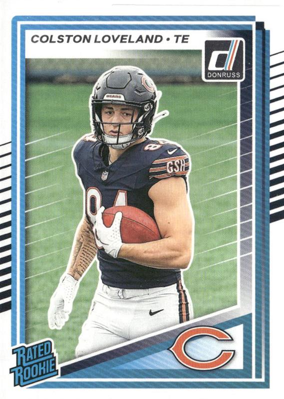 Colston Loveland #310 Chicago Bears | 2025 Donruss | NFL Football