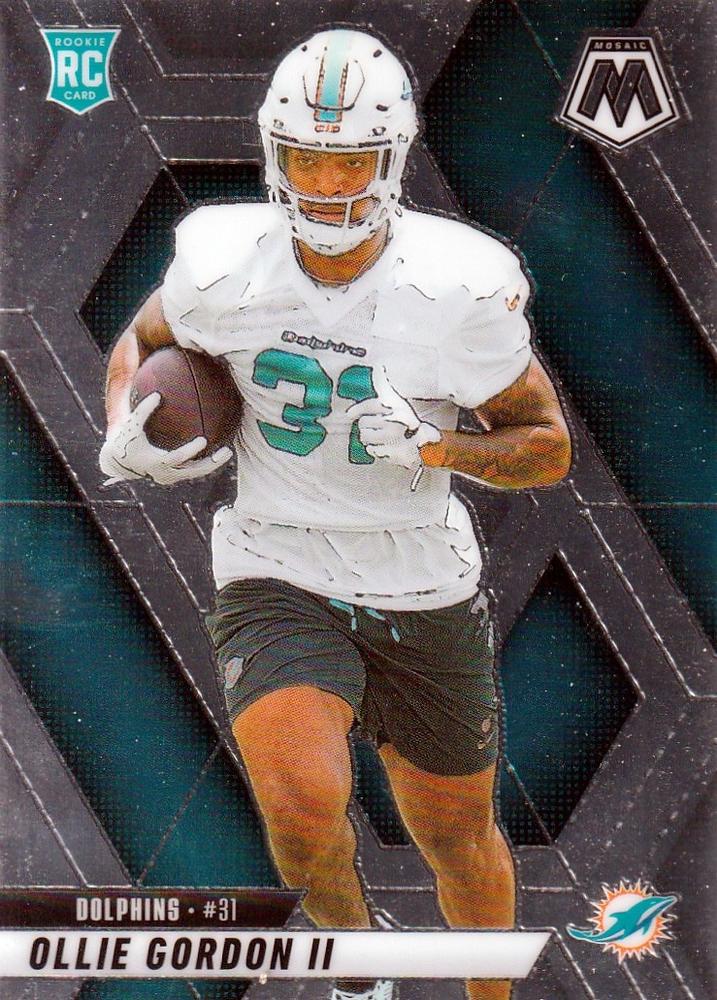 Ollie Gordon II #310 Miami Dolphins | 2025 Panini Mosaic | NFL Football