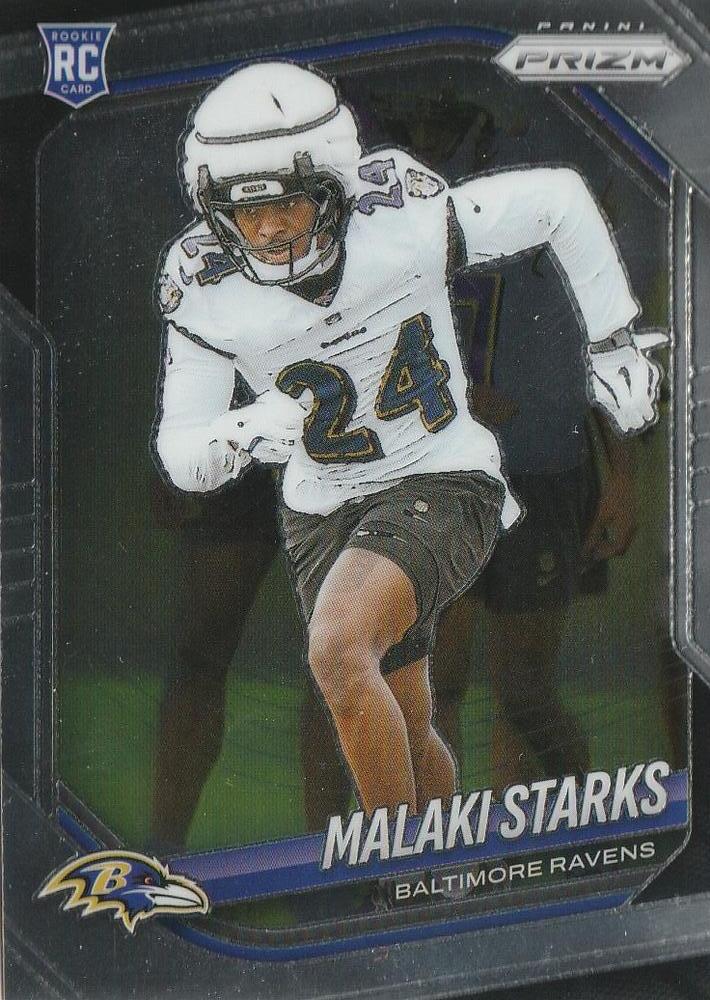 Malaki Starks #310 Baltimore Ravens | 2025 Panini Prizm | NFL Football