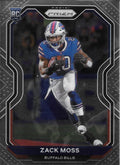 Zack Moss #311 Buffalo Bills | 2020 Panini Prizm | NFL Football