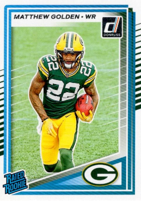 Matthew Golden #311 Green Bay Packers | 2025 Donruss | NFL Football