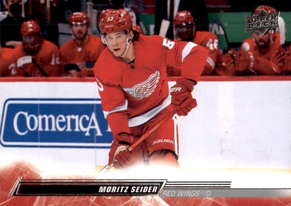 Moritz Seider #312 Detroit Red Wings | 2022-23 Upper Deck