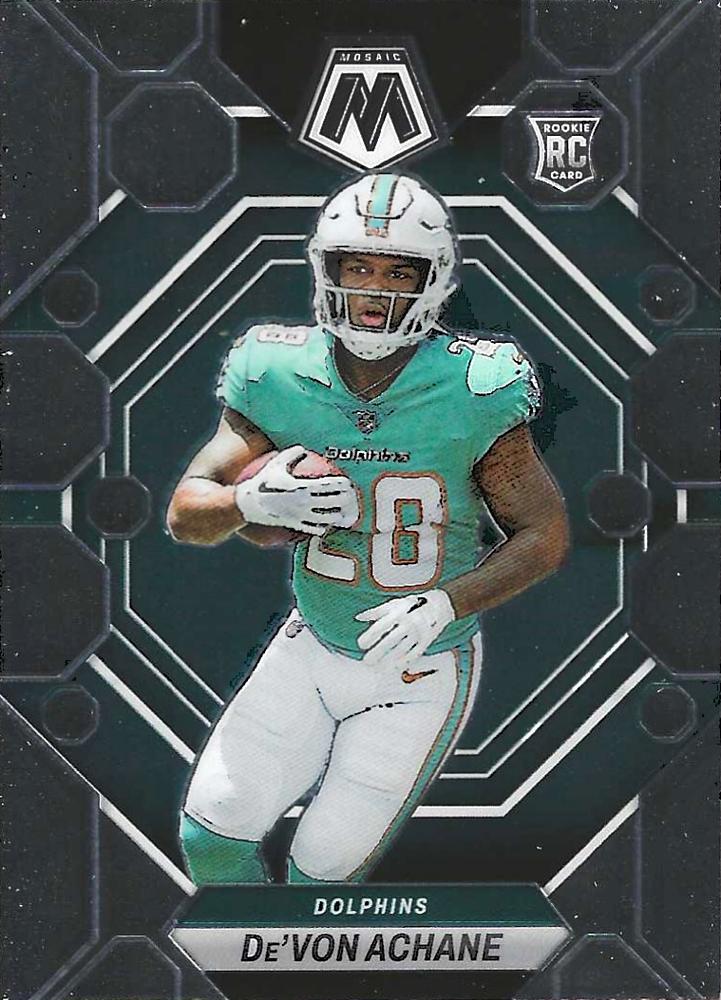 De'Von Achane #312 Miami Dolphins | 2023 Panini Mosaic | NFL Football