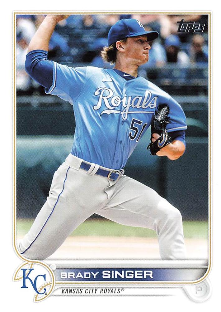 Brady Singer #313 Kansas City Royals | 2022 Topps