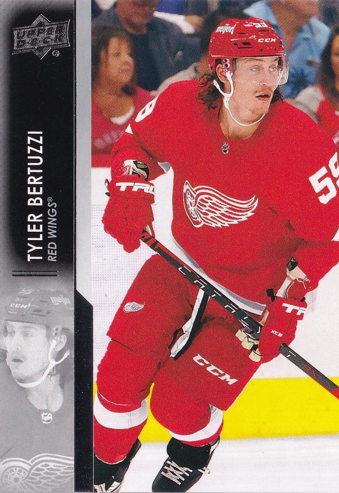 Tyler Bertuzzi #313 Detroit Red Wings | 2021-22 Upper Deck