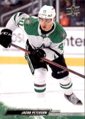 Jacob Peterson #313 Dallas Stars | 2022-23 Upper Deck