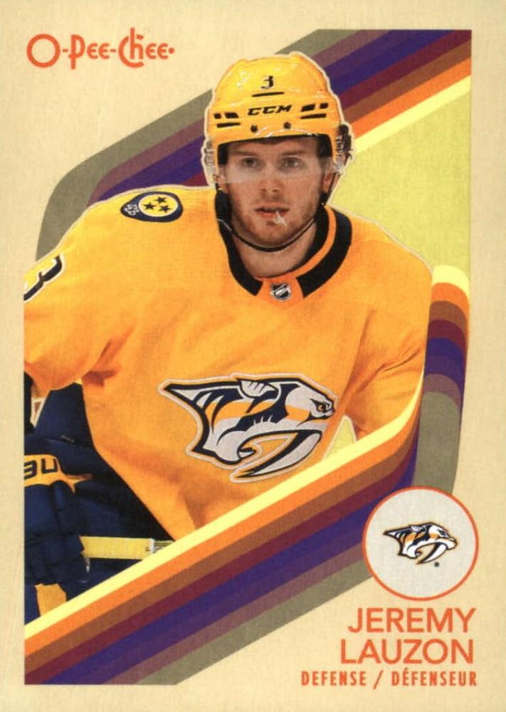 Jeremy Lauzon #313 Nashville Predators | 2023-24 O-Pee-Chee Retro