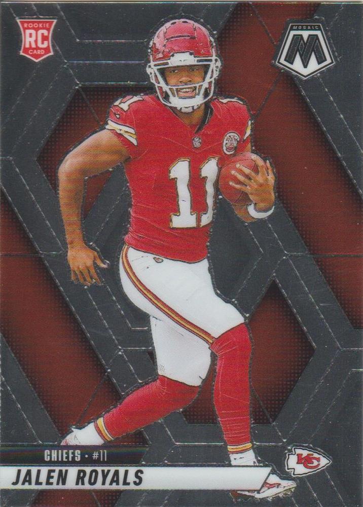 Jalen Royals #313 Kansas City Chiefs | 2025 Panini Mosaic | NFL Football