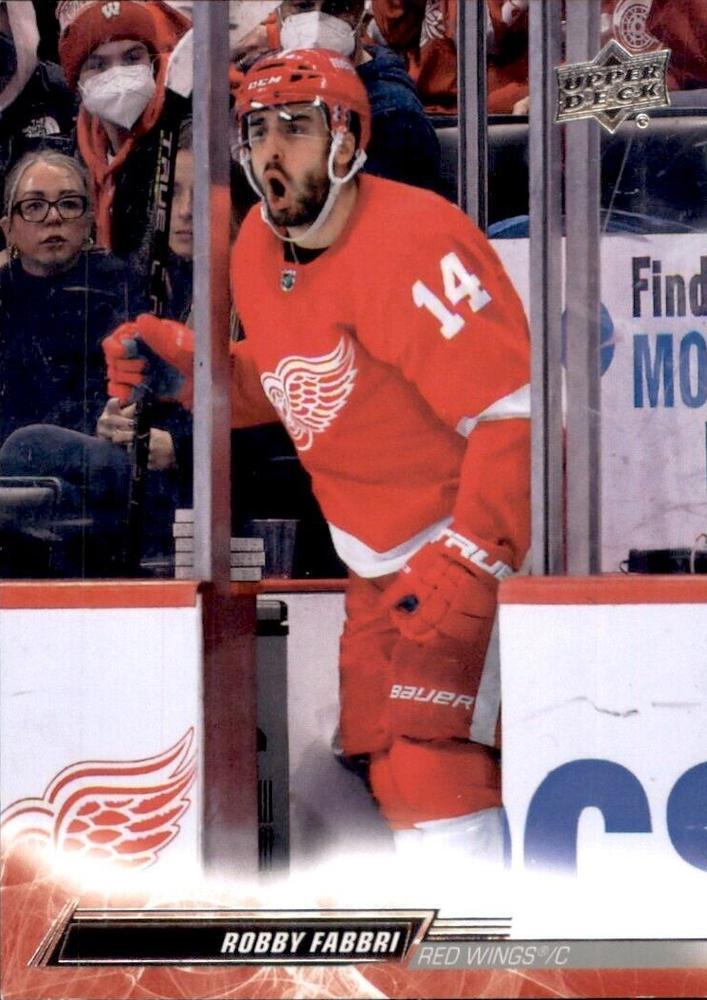 Robby Fabbri Penalty Box #314 Detroit Red Wings | 2022-23 Upper Deck