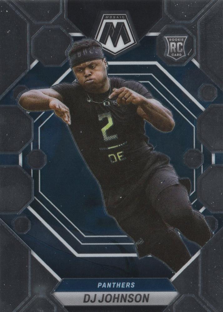 DJ Johnson #314 Carolina Panthers | 2023 Panini Mosaic | NFL Football