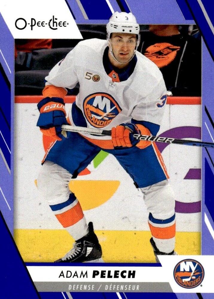 Adam Pelech #314 New York Islanders | 2023-24 O-Pee-Chee Blue Border